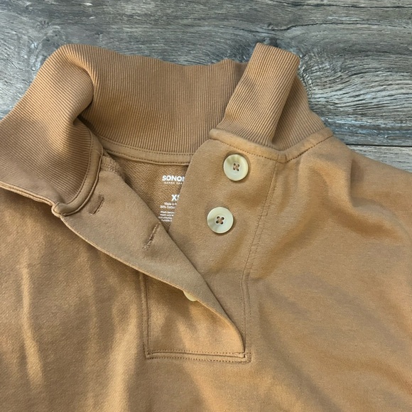 Sonoma comfortable cute quarter button up! - Picture 4 of 5